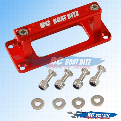 RC Boat Servo mount red - 第 1/2 張圖片
