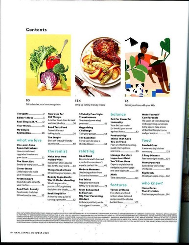 Echtes einfaches Magazin Oktober 2020 - warme & einladende Inspiration für jeden Raum - Bild 4 von 4