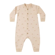 QUINCY MAE - Fleece Jumpsuit In Rainbow 18-24m