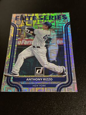 2022 Panini Donruss Elite Series Vector Parallel #ES-1 - Anthony Rizzo