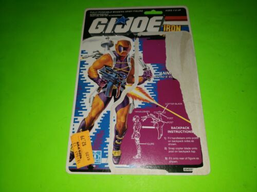 Vintage GI Joe ARAH Annihilator 1989 100 % KOMPLETT mit Rückseite Karte Datei - Bild 2 von 7