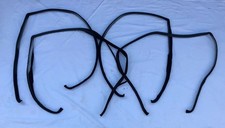 Mercedes-Benz W126 S-Class 500SE Front Rear Left Right Door Seals Blue