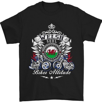 Gildan G5000 Herren T-Shirt Bike Attitude, 100% Baumwolle, Schwarz