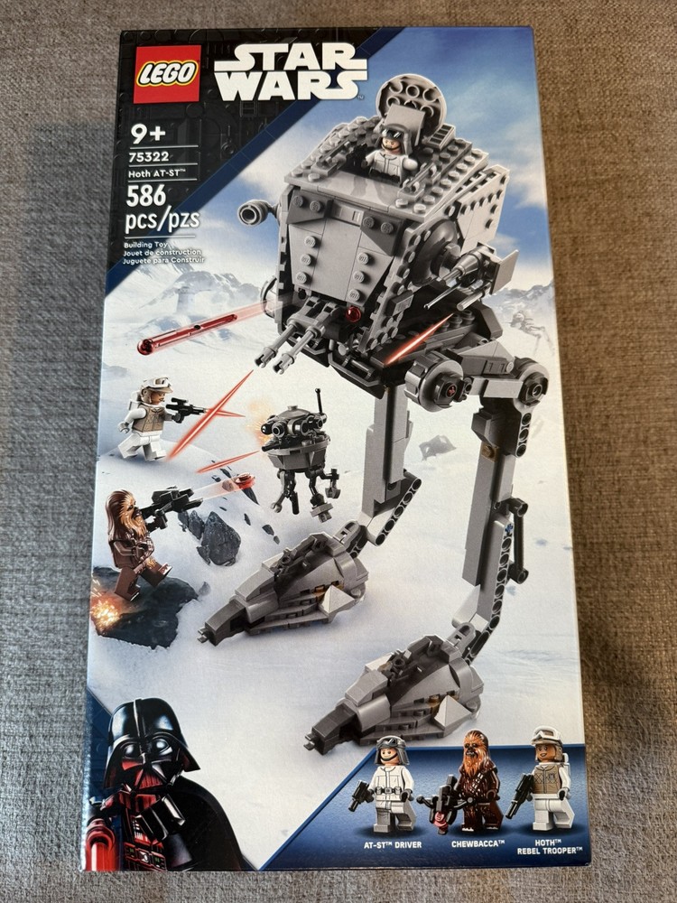 LEGO Star Wars Hoth AT-ST 75322 Retired Sealed Box Set  