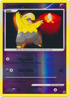 Drowzee 65/106 Reverse Holo GE Great Encounters