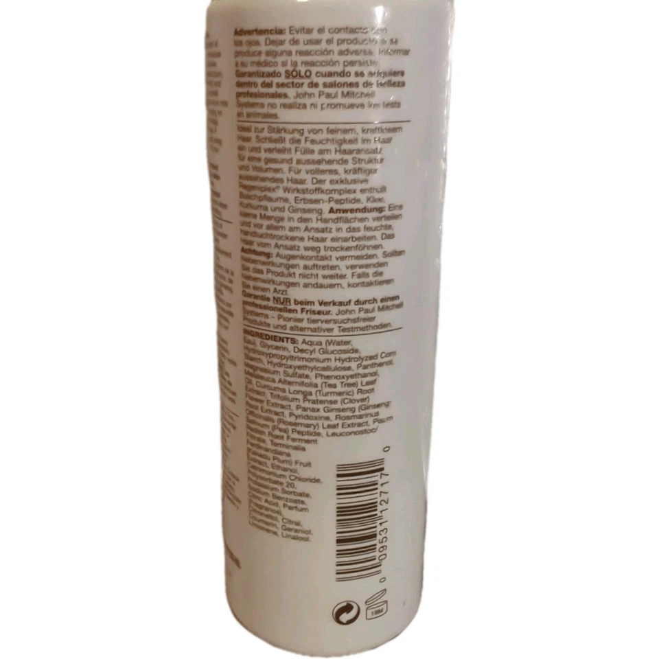 Paul Mitchell пена для лифтинга корней кожи головы против истончения 6,8 унц - Изображение 3 из 4