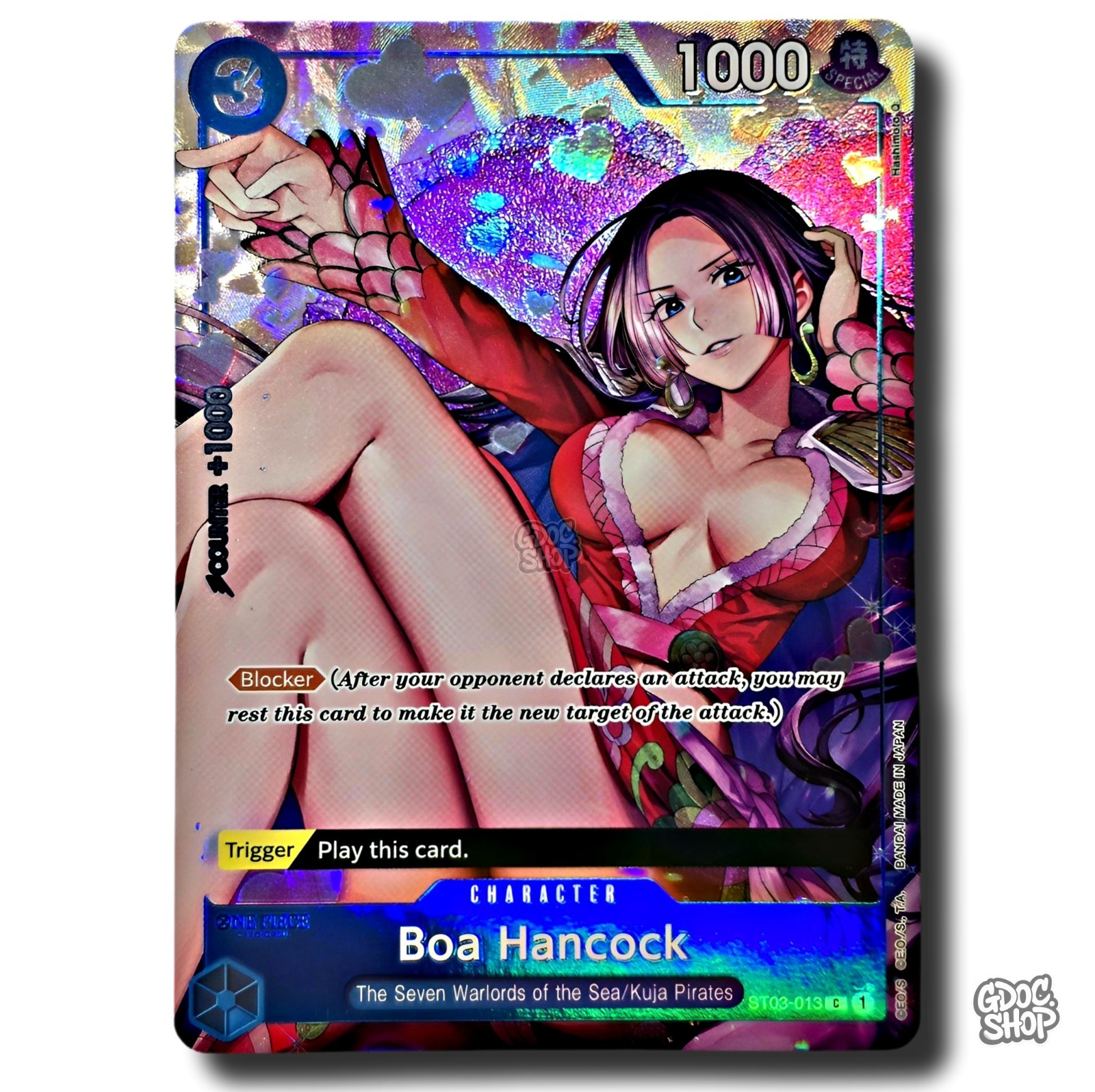 One Piece Card Boa Hancock ST03-013 Best Selection Vol.2 Promo English