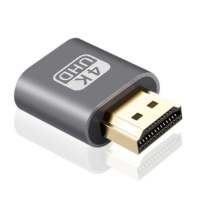 VGA Virtual Display Adapter HDMI-compatible 1.4 DDC EDID Dummy Plug Headless Gho