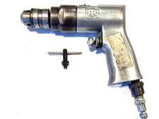 Ingersoll Rand Model 7802 Pneumatic Air Drill With 3/8” Jacobs Chuck WORKS GREAT