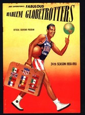 1950-1951 Harlem Globetrotters Official Souve...