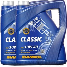2x5L MANNOL CLASSIC 10W40 MOTORÖL passend für VW 500.00 505.00 MB 229.3 2x5L MANNOL CLASSIC 10W40 MOTORÖL passend für VW 500.00 505.00 MB 229.3