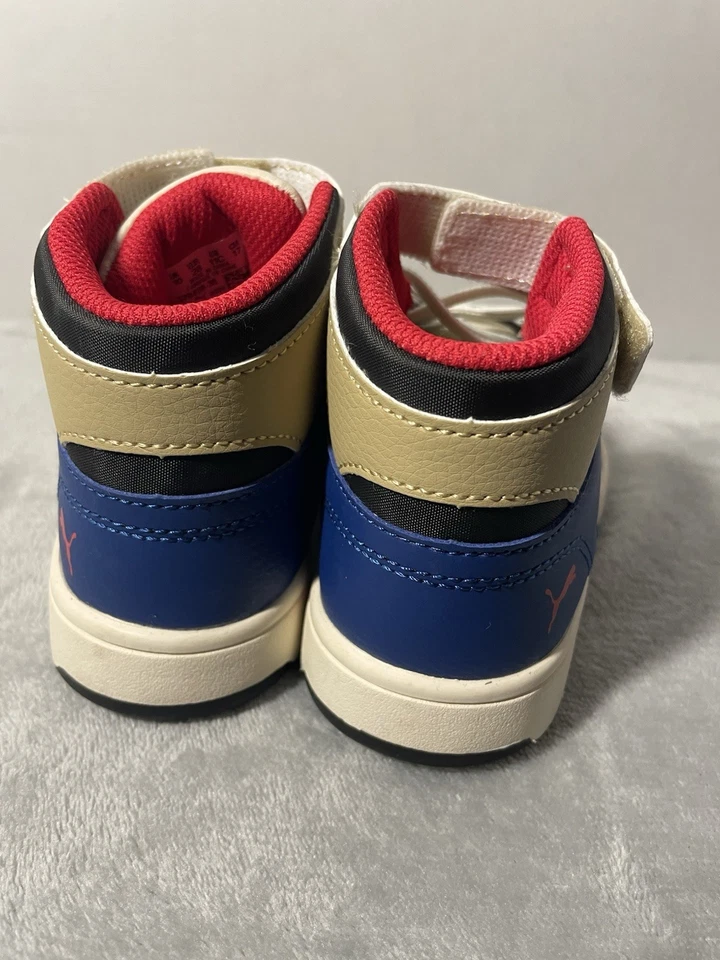 Correas multicolores Puma rebote capas niño pequeño talla 11 C Foto 3 de 4