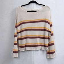 Rip Curl Sweater Wmn L Cream Orange Colorbloc...