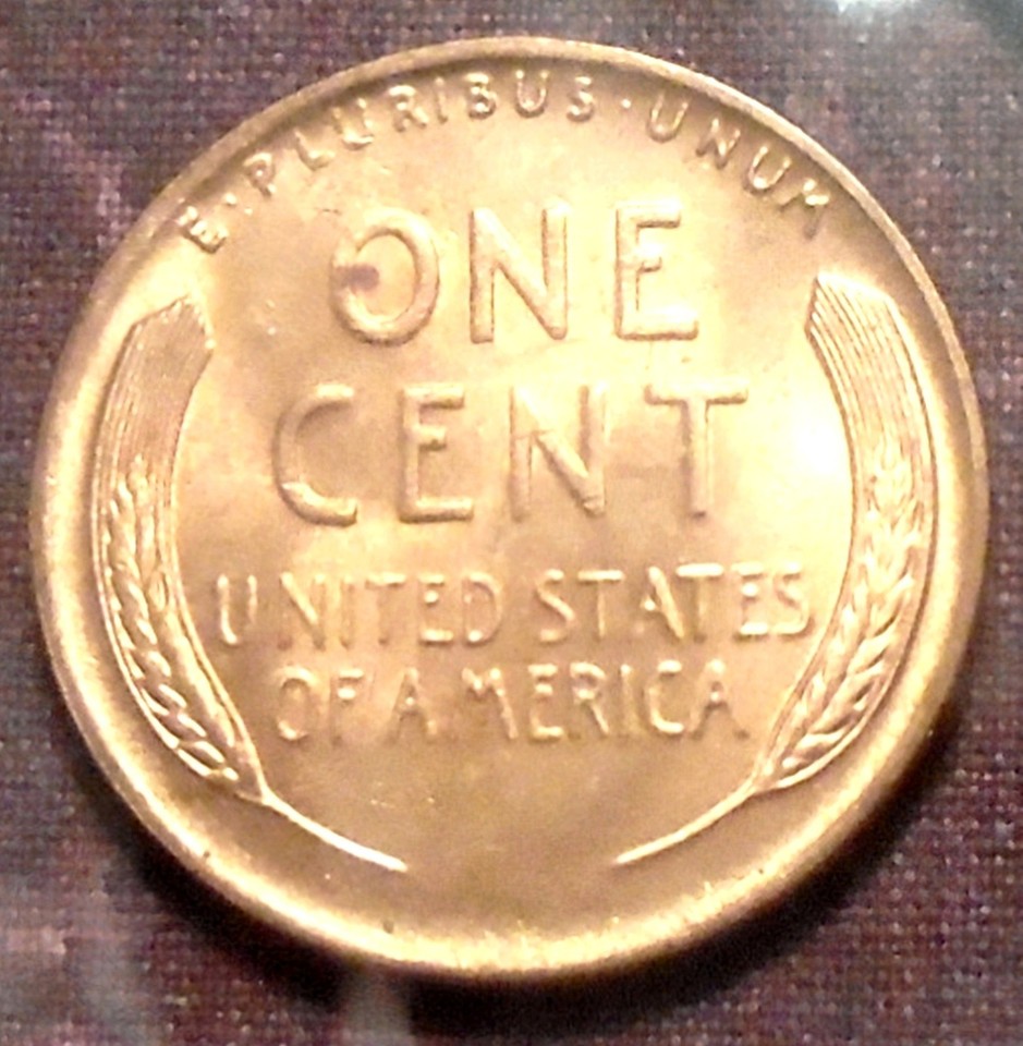 1943-D OBW ORIGINAL BANK WRAPPED ROLL BU UNCIRCULATED LINCOLN WHEAT