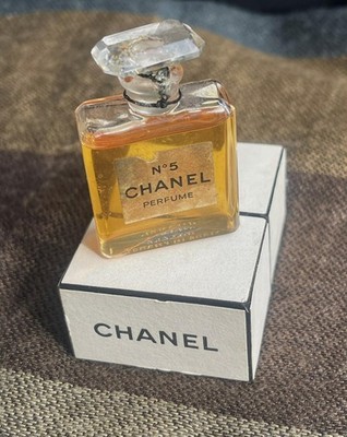 ヴィンテージ　シャネル　N°5 パルファム　香水　28ml Vintage Chanel No 5 Parfum Paris 1/4 fl.oz | eBay