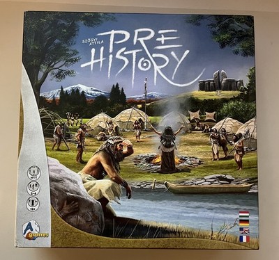 VORGESCHICHTE von Szogyi Attila Stammesüberleben Brettspiel 2-4 Spieler