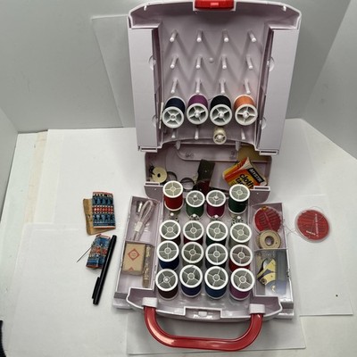 SINGER Sew Essentials Foldup Case Sewing Kit Portable Organizer w/ items include