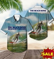 The Beach Boys 20 Golden Greats Album Cover Hawaiian Shirt TR981