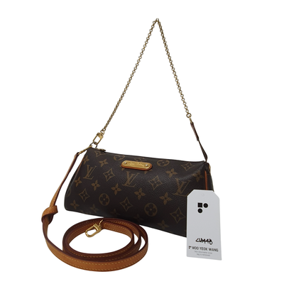 NO TARIFF Authentic Louis Vuitton Eva Clutch Monogram M95567