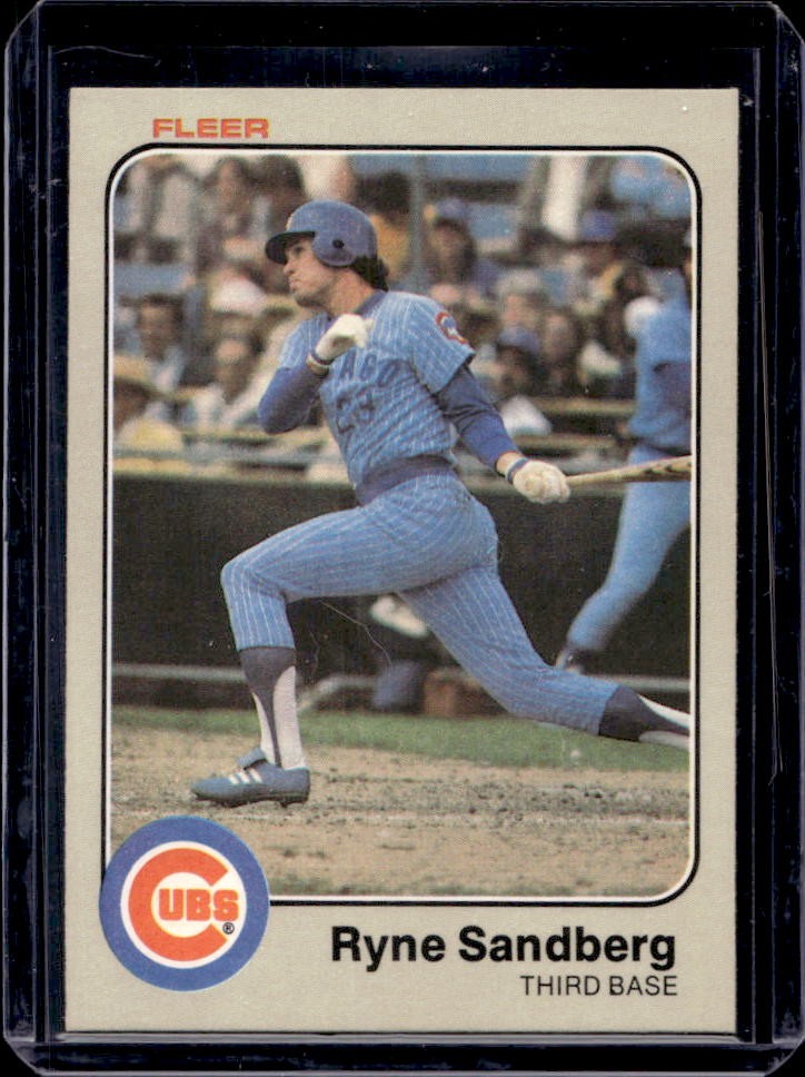 1983 Fleer Ryne Sandberg Rookie RC #507 Cubs