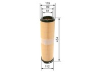 Bosch Luftfilter 1 457 433 333 FüR MERCEDES-BENZ