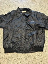 80's Vintage Chevrolet Heartbeat of America Jacket USA Made Embroidered Large
