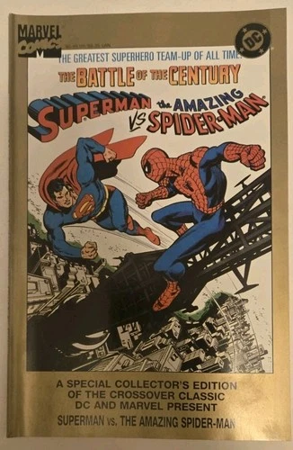 Battle Of The Century Superman Vs The Amazing Spiderman 1976 Oversized Comic