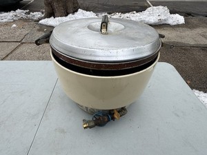 Rinnai RER55ASN 55 Cup Capacity Commercial Gas Rice Cooker Natural Gas
