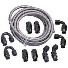 10an 12an 16an 20an 6an 8an 20ft 16ft 5ft 10ft 12ft Fuel Line Kit Hose Fitting