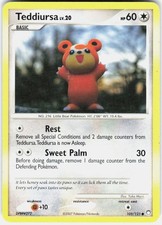 Teddiursa Common Mysterious Treasures 105/123 HP Normal on eBay