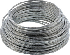 Hillman Steel Wire Rope Picture Hanging Wire, 25', 16 x 200', Silver