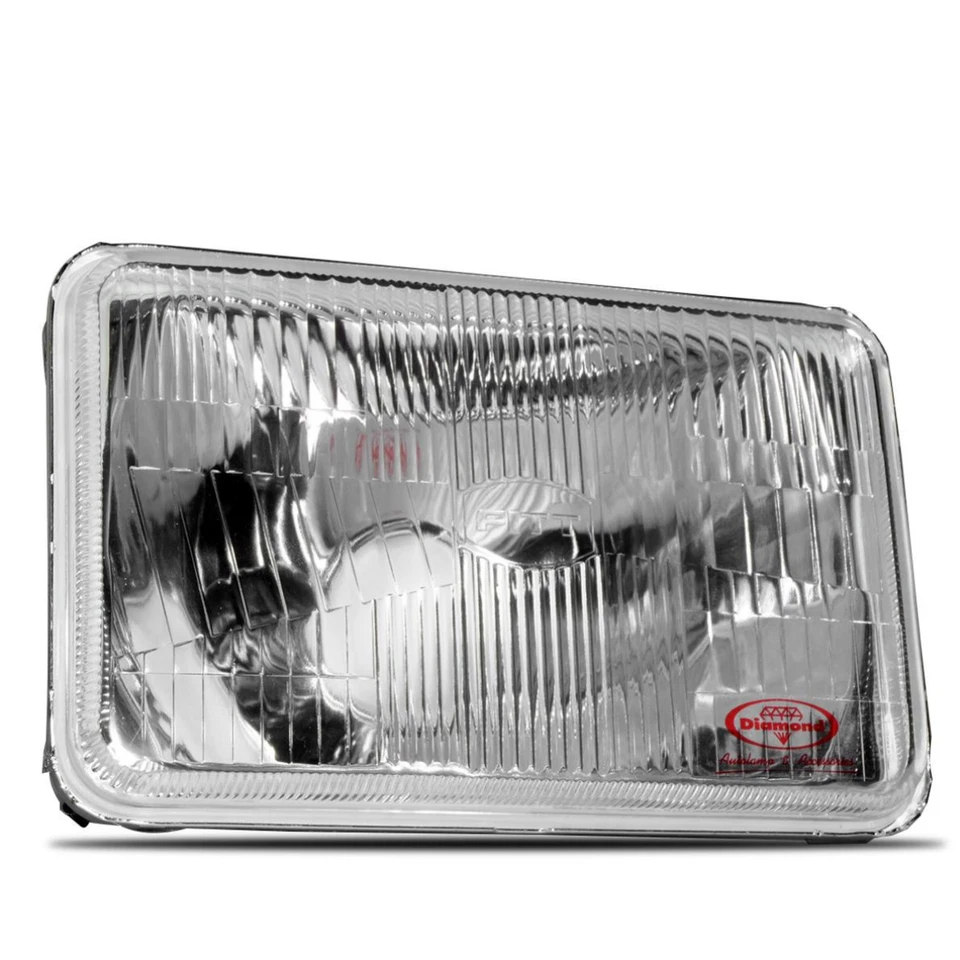 Juego de 4 lentes de faros de vidrio transparentes para camioneta Nissan Datsun 720 H4 1980-86 Foto 3 de 4