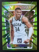 2023-24 Donruss Optic Giannis Antetokounmpo My House Lime Green Holo /149 Bucks