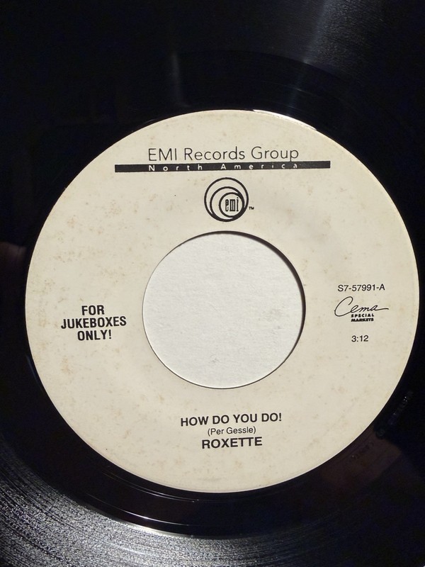 Roxette “How Do You Do!” EMI 7” 45 VG++
