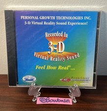 3-D Virtual Reality Sound Experience CD 1998 Sound Effects Digital Audio Visual
