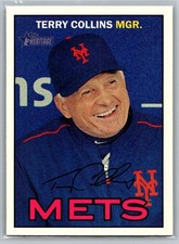 Terry Collins 2016 Topps Heritage New York Mets 270