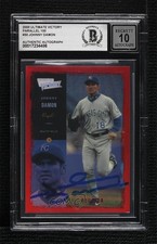 BAS 2000 Ultimate Victory Collection 6/100 Johnny Damon #30 BGS Authentic 3c7