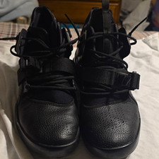 Nike Air Force 270 Triple Black Mens Low Top ...