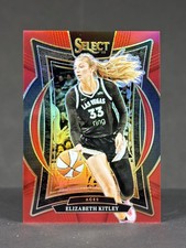 Elizabeth Kitley 2025 Panini Select WNBA Red /149 Concourse #63 Aces