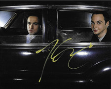 * JOHNNY GALECKI * signed 8x10 photo * THE BIG BANG THEORY * COA *