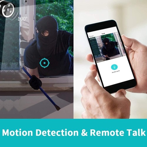 Smart Security Bullet Camera Outdoor 1080P Wifi IP Surveillance Motion Detection - Picture 4 of 13