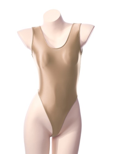 Damen Bodysuit Bikinis Elastische Glänzende Strumpfhose One Piece String Leotard - Picture 189 of 196