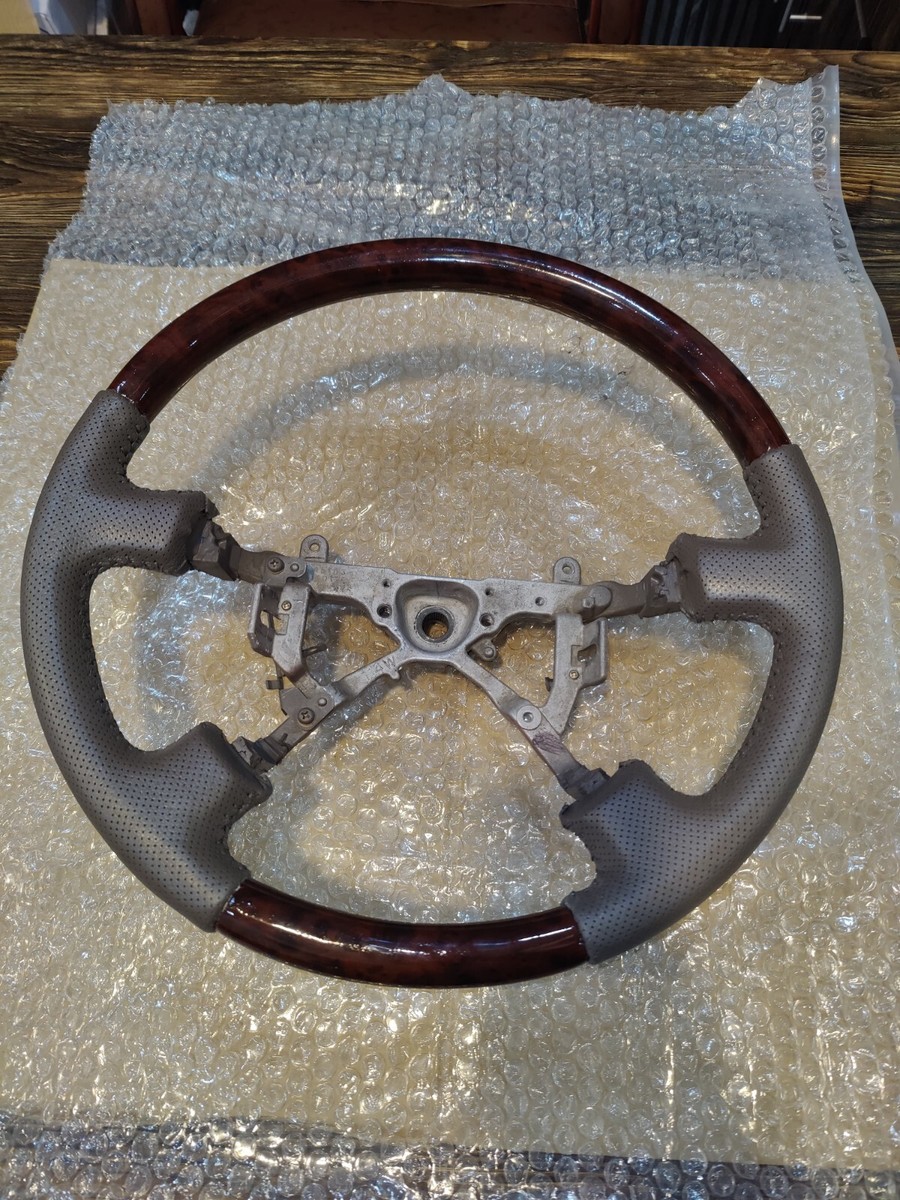 Toyota Land Cruiser 100 series Wooden Steering Wheel 98-2006 LX470