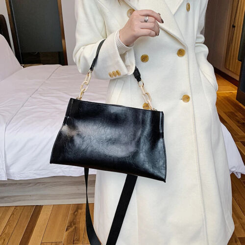2025 New Design Handbags Women Shoulder Bag Soft Synthetic Leather Crossbody - Picture 6 of 14