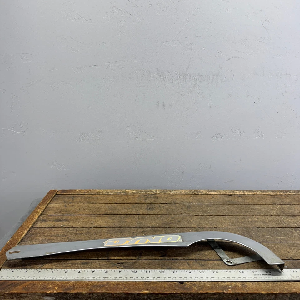 Bicicleta De Colección Dyno Pure Fun Chainguard BMX Cruiser 26" Cromo Años 90 Purefun OG Foto 3 de 4