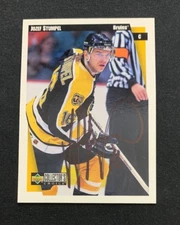 JOZEF STUMPEL BRUINS AUTOGRAPH AUTO 97-98 UD COLLECTORS CHOICE #18 *11773