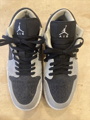 1331) Nike Air Jordan 1 One Low SE Crater Black Grey DM4657-001