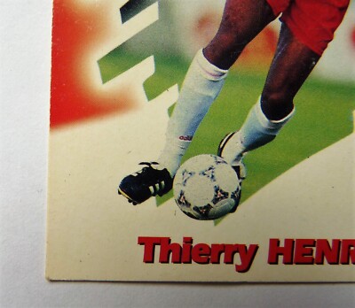 PANINI FOOT 97/98 THIERRY HENRY ROOKIE Monaco France EUR 249,00 - FR