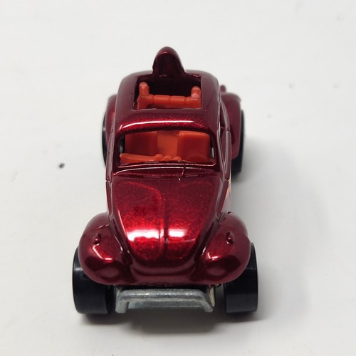 VW Blazin Bug 1983 Hot Wheels, Baja Bug, rojo metálico, #3888, caja original 90 unidades - Imagen 3 de 18