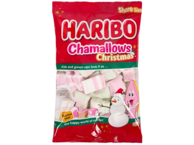 HARIBO Chamallows ソフトキャンディ 400g HARIBO Chamallows CHRISTMAS -Sugar Cookie Flavor gummy